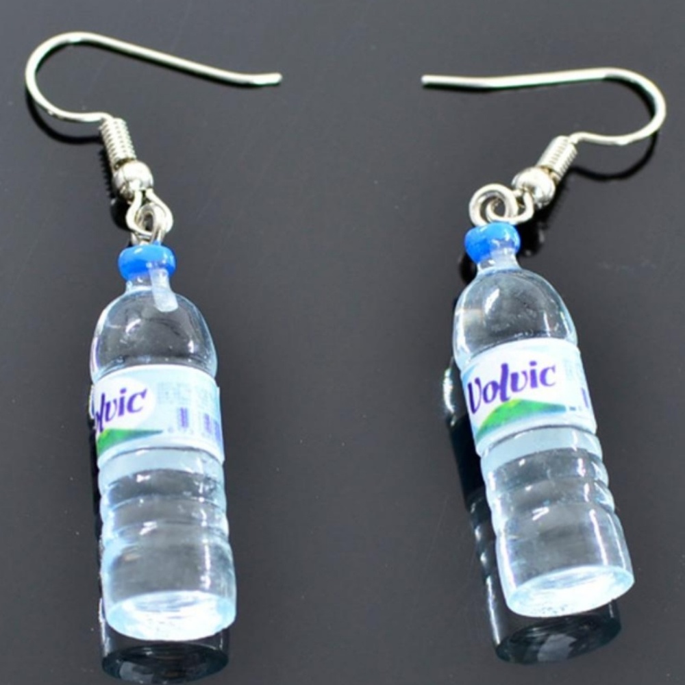 Handmade Beautiful Water Bottle Earrings